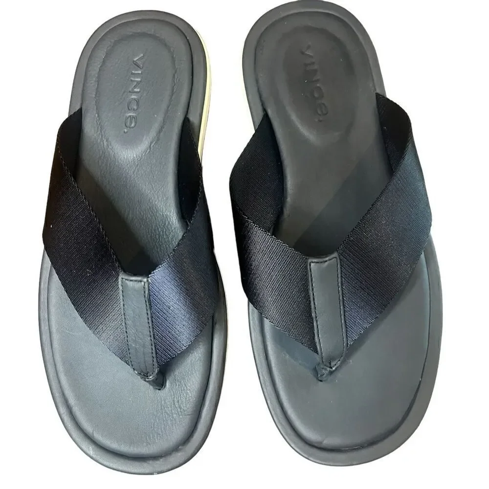Vince Men's Dean-2 Flip-Flop in Coastal Blue NWOB Size 8